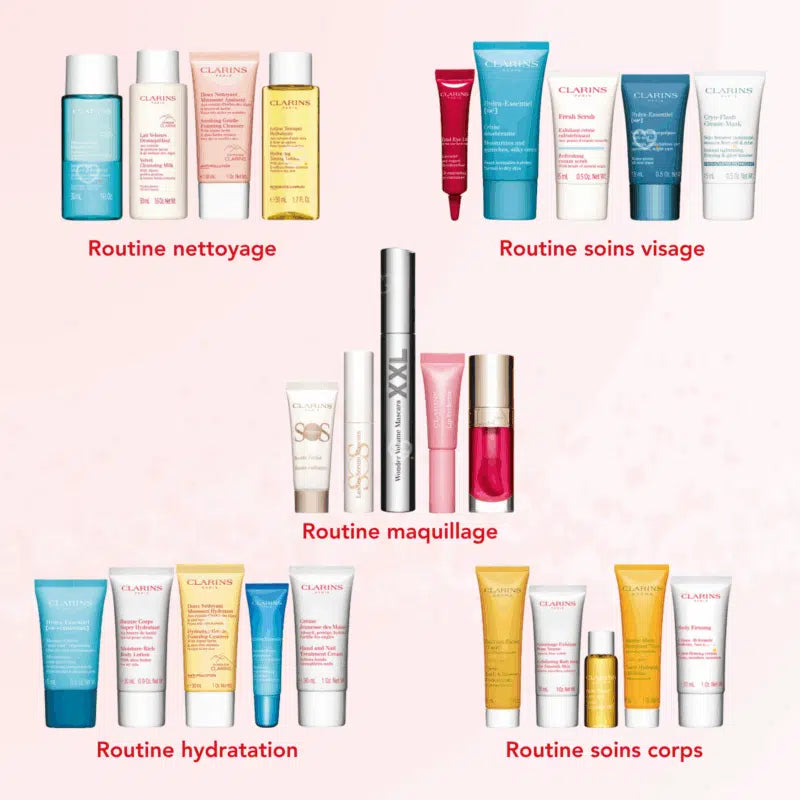 Calendrier de l’Avent Clarins 2025